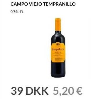 Campo viejo tempranillo