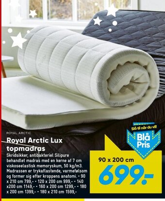 Bilka Royal Arctic Lux Topmadras tilbud