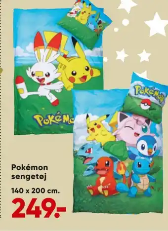 Bilka Pokémon Sengetøj tilbud