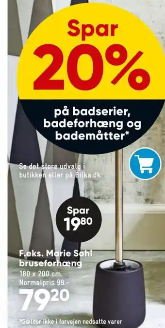 Bilka F.eks. Marie Sohl Bruseforhæng tilbud