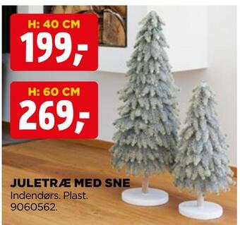 jem & fix Juletræ med sne tilbud