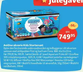 Maxi Zoo Anione akvarie kids startersæt tilbud