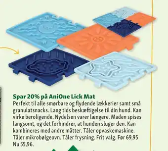 Spar 20% på anione lick mat