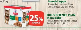 Maxi Zoo Hill's science plan menuboks tilbud