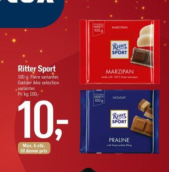 Føtex Ritter sport tilbud