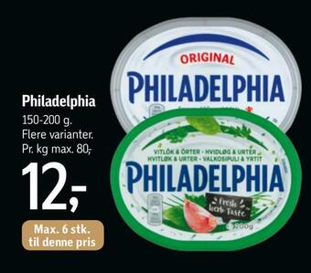 Føtex Philadelphia tilbud