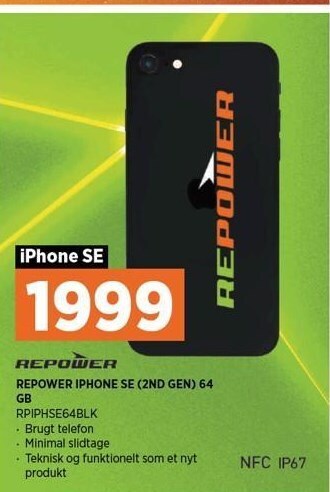Repower iphone se
