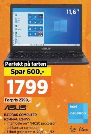 Power Bærbar computer tilbud