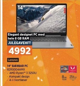 Power 14" bærbar pc tilbud