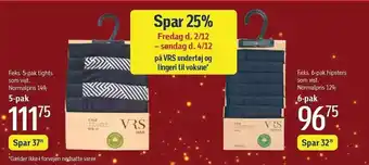 Spar 25% på vrs undertøj og lingeri til voksne