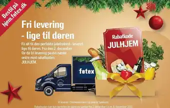 Føtex Bestil på hjem.føtex.dk tilbud