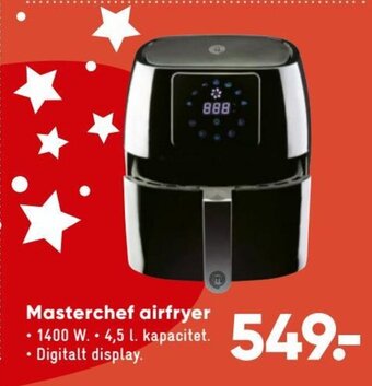 Bilka Masterchef Airfryer tilbud