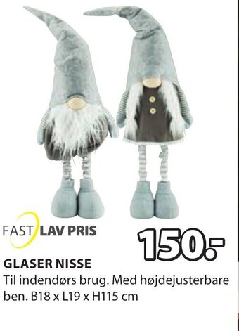 JYSK Glaser Nisse tilbud