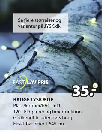 JYSK Bauge Lyskæde tilbud