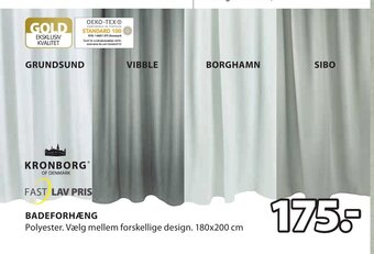 JYSK Badeforhæng tilbud