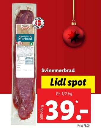 Lidl Vilstrupgård grisemørbrad tilbud