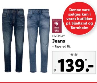 Lidl Livergy jeans tilbud