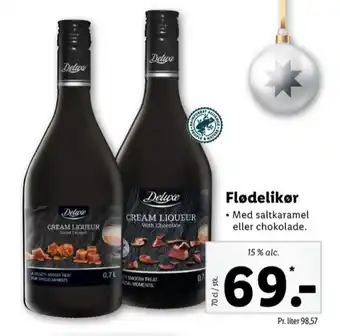 Lidl Deluxe likør tilbud