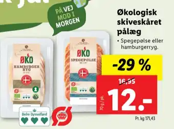 Lidl Pålægsmesteren spegepølse tilbud