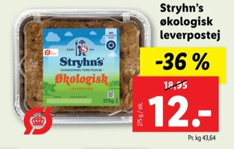 Lidl Stryhns leverpostej tilbud