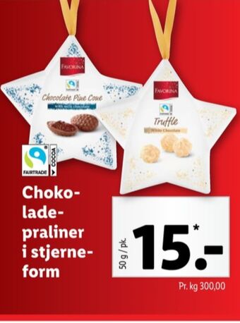 Lidl Favorina dessertchokolade tilbud