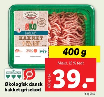 Vilstrupgård hakket grisekød