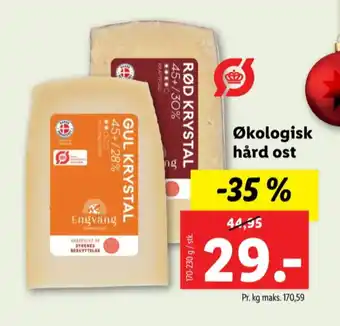 Gul krystal skæreost