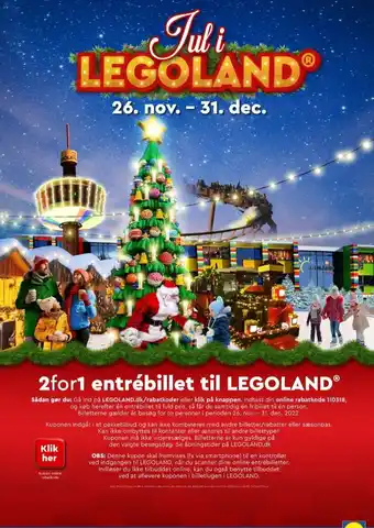 Lidl Legoland annonce tilbud