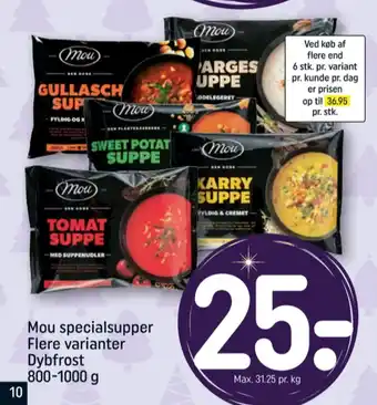 REMA 1000 Mou aspargessuppe tilbud