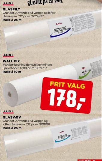 jem & fix Luxi glasfilt tilbud