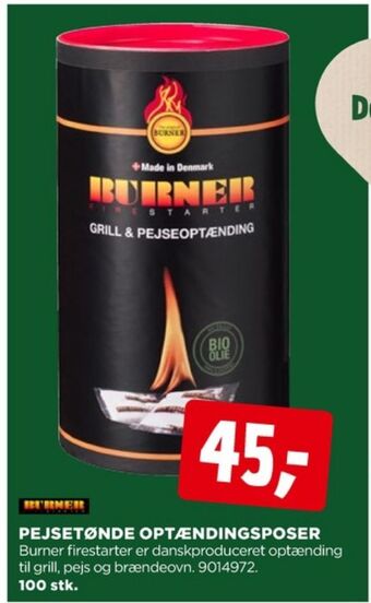 jem & fix Burner tændposer tilbud