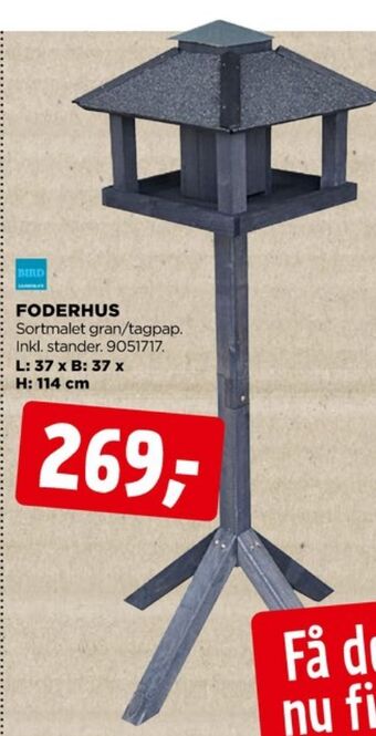Bird gardenlife fuglefoderhus