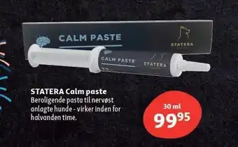 Beroligende paste til nervøse hunde