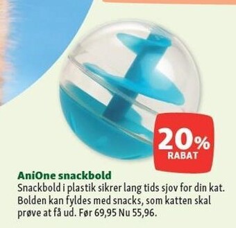 Maxi Zoo Anione snackbold tilbud