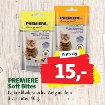 Premiere soft bites