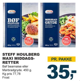 Let-Køb Steff houlberg bøf bearnaise tilbud