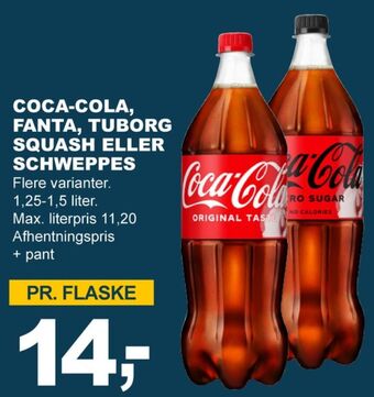 Let-Køb Coca cola cola tilbud