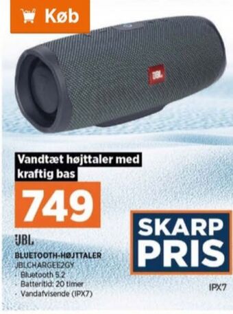 Power Jbl højttaler tilbud