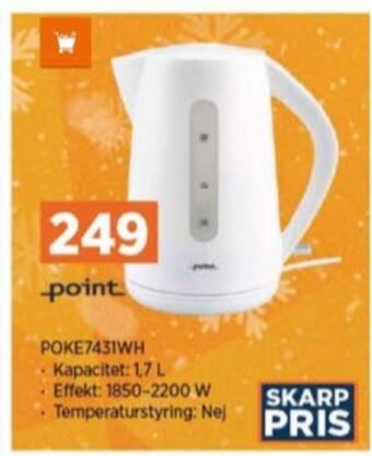 Power Point elkedel tilbud