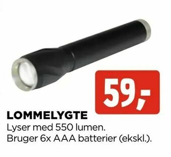 jem & fix Lommelygte tilbud