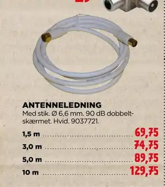 Antenne ledning