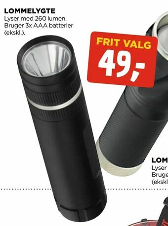 jem & fix Lommelygte tilbud