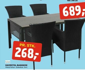 jem & fix Havestol bangkok tilbud
