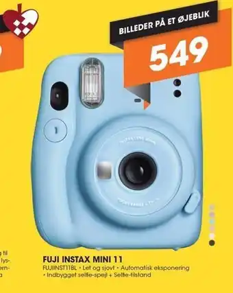 Expert Fuji instax mini 11 tilbud
