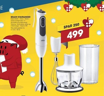 Punkt1 Braun stavblender tilbud