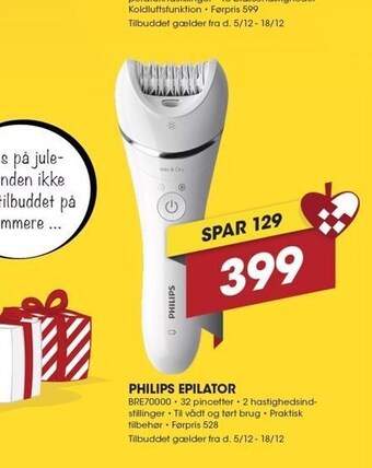 Punkt1 Philips epilator tilbud