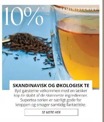 Økologisk te