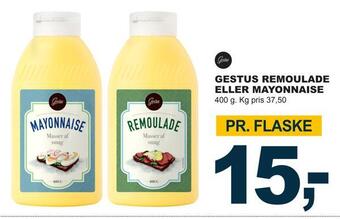 Let-Køb Gestus remoulade eller mayonnaise tilbud