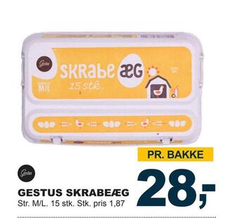 Let-Køb Gestus skrabeæg tilbud