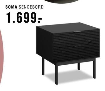 Ilva Soma sengebord tilbud